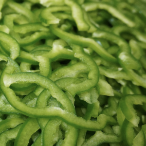 Green Bell Peppers Sliced 4/5lb